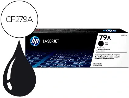 HP 79A Negro CF279A Cartucho de Tóner Original HP 79A Negro CF279A Cartucho de Tóner Original