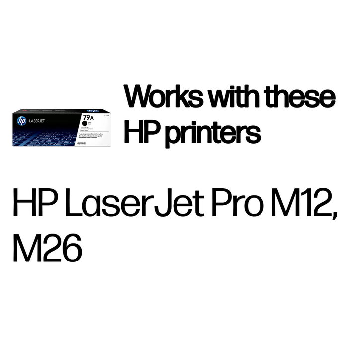 HP 79A Negro CF279A Cartucho de Tóner Original HP 79A Negro CF279A Cartucho de Tóner Original