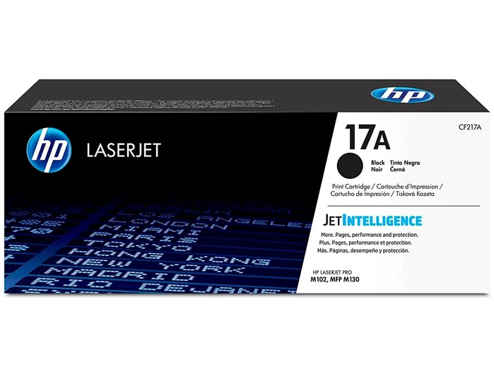 HP Cartucho de tóner Original LaserJet 17A negro CF217A