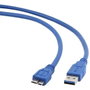 GEMBIRD Cable USB A a Micro-USB B USB 3.2 Gen 1 0,5 m Azul