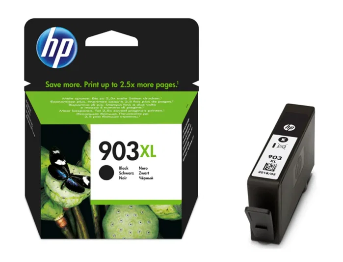 HP Cartucho de Tinta Original 903XL Negro (T6M15AE) de Alto Rendimiento