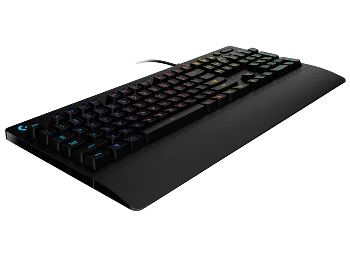 Logitech G213 Prodigy 920-008086 Teclado para Gaming USB Negro QWERTY Español - Retroiluminación RGB, Antifantasma, Resistente a Salpicaduras