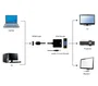 Gembird Convertidor HDMI a VGA con Audio, 0.15 m