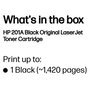 HP 201A CF400A Tóner Negro