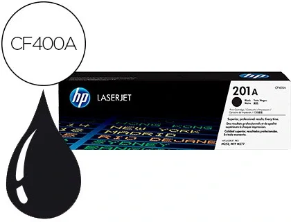 HP 201A CF400A Tóner Negro