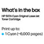 HP 507A Cyan CE401A Original LaserJet Toner Cartridge