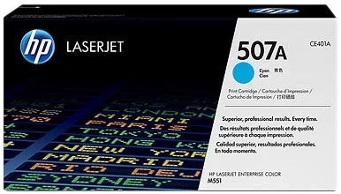 HP 507A Cyan CE401A Original LaserJet Toner Cartridge