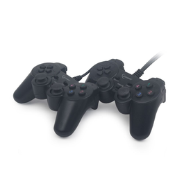 GEMBIRD JPD-UDV2-01 Mando y Volante Negro USB 2.0 Gamepad Analógico/Digital para PC