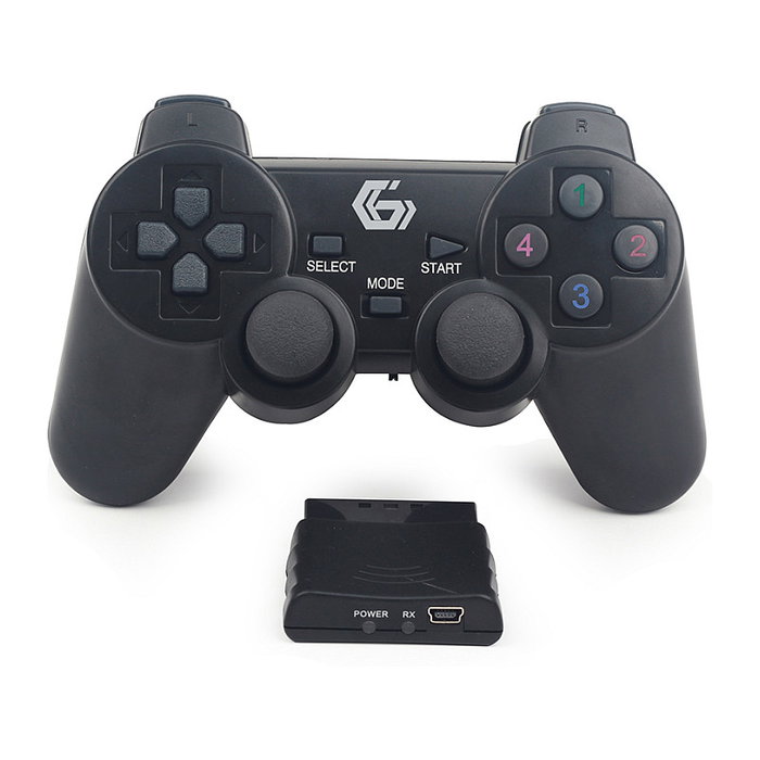 GEMBIRD JPD-WDV-01 Gamepad Inalámbrico con Vibración Dual