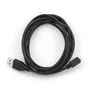 Gembird Cable USB 2.0 de 3m USB A a Micro-USB B Negro CCP-MUSB2-AMBM-10