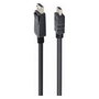 Gembird Cable Adaptador DisplayPort a HDMI 1,8m Negro CC-DP-HDMI-6