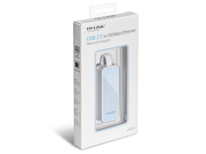 TP-Link UE200 Adaptador USB 2.0 a Ethernet 100 Mbps