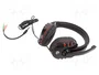 Gembird GHS-402 Auriculares Gaming de Diadema Negro/Rojo
