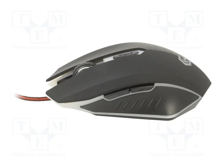 GEMBIRD MUSG-001-R Ratón Gaming Ambidextro 2400 DPI USB