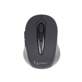 GEMBIRD MUSWB2 Ratón Óptico Inalámbrico Bluetooth 1600 DPI Negro