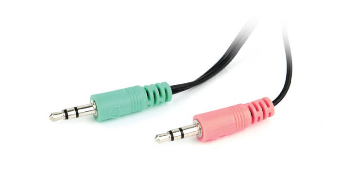 Gembird Auriculares con Micrófono, Control de Volumen, 1 Enchufe Jack de 3.5 mm