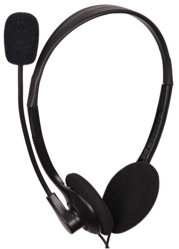 GEMBIRD MHS-123 Auriculares con Micrófono y Control de Volumen Negro