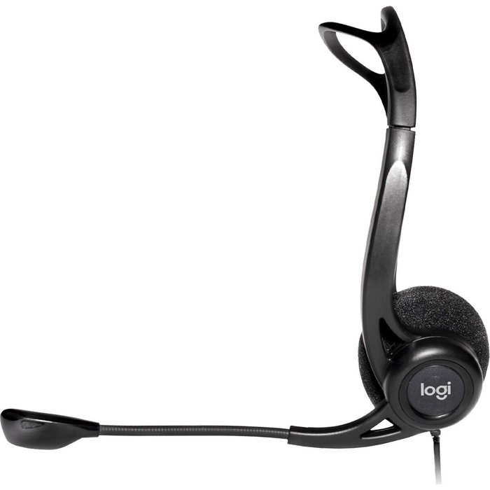 Logitech PC Headset 960 USB Negro, Supraaural, Alámbrico Logitech PC Headset 960 USB Negro, Supraaural, Alámbrico