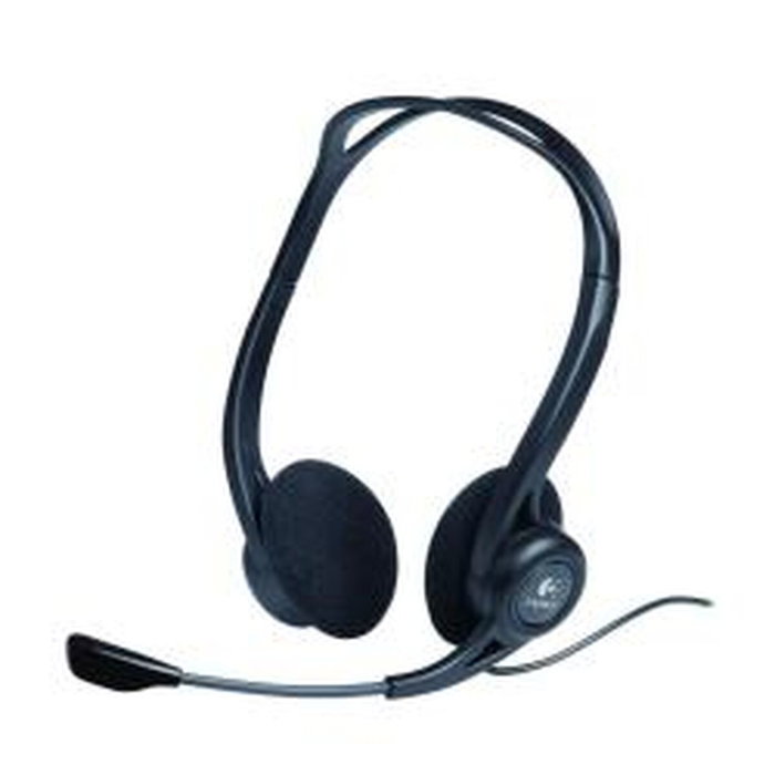 Logitech PC Headset 960 USB Negro, Supraaural, Alámbrico Logitech PC Headset 960 USB Negro, Supraaural, Alámbrico