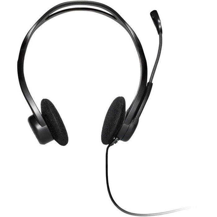 Logitech PC Headset 960 USB Negro, Supraaural, Alámbrico Logitech PC Headset 960 USB Negro, Supraaural, Alámbrico