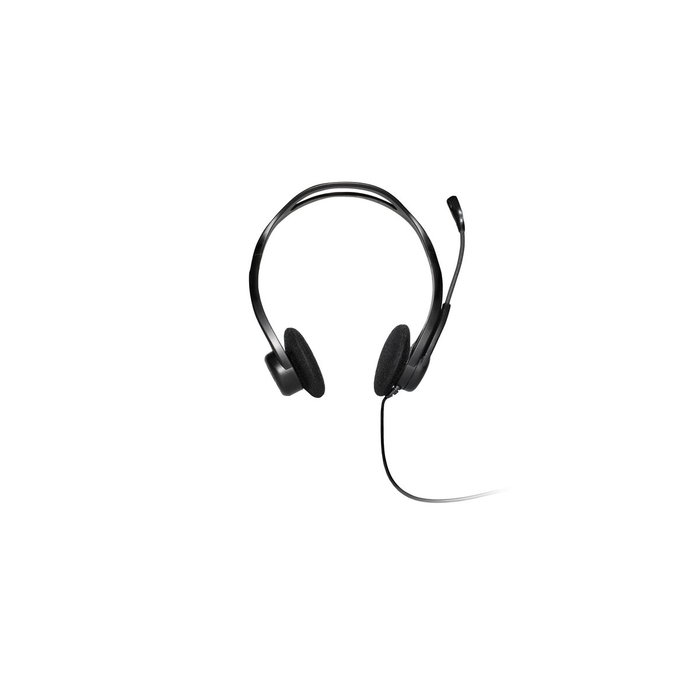 Logitech PC Headset 960 USB Negro, Supraaural, Alámbrico Logitech PC Headset 960 USB Negro, Supraaural, Alámbrico
