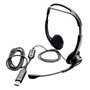 Logitech PC Headset 960 USB Negro, Supraaural, Alámbrico