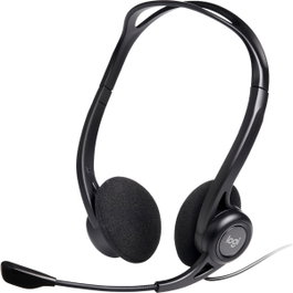 Logitech PC Headset 960 USB Negro, Supraaural, Alámbrico
