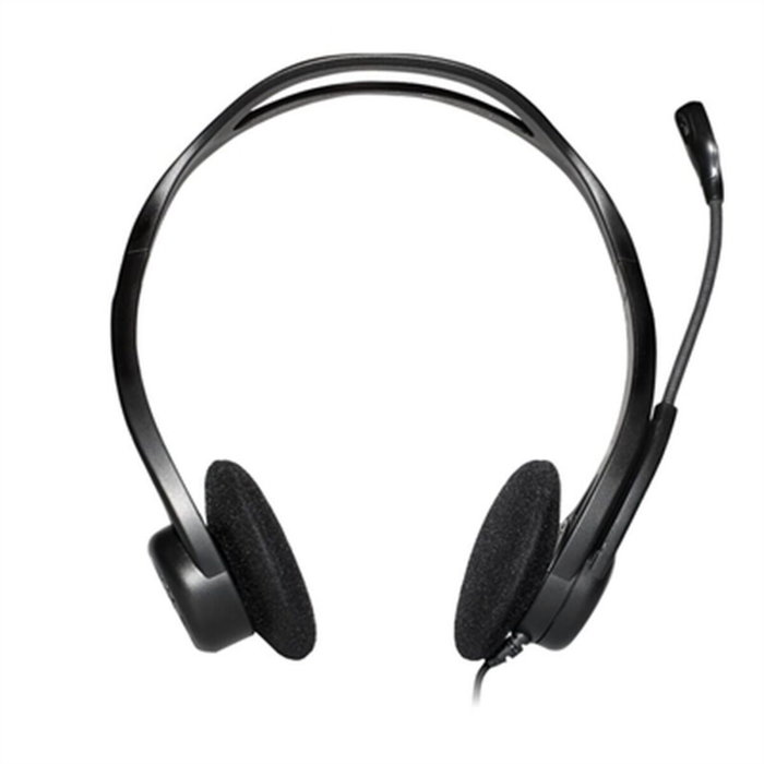 Logitech PC Headset 960 USB Negro, Supraaural, Alámbrico Logitech PC Headset 960 USB Negro, Supraaural, Alámbrico