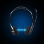 Logitech PC Headset 960 USB Negro, Supraaural, Alámbrico