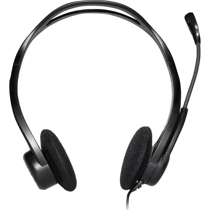 Logitech PC Headset 960 USB Negro, Supraaural, Alámbrico Logitech PC Headset 960 USB Negro, Supraaural, Alámbrico