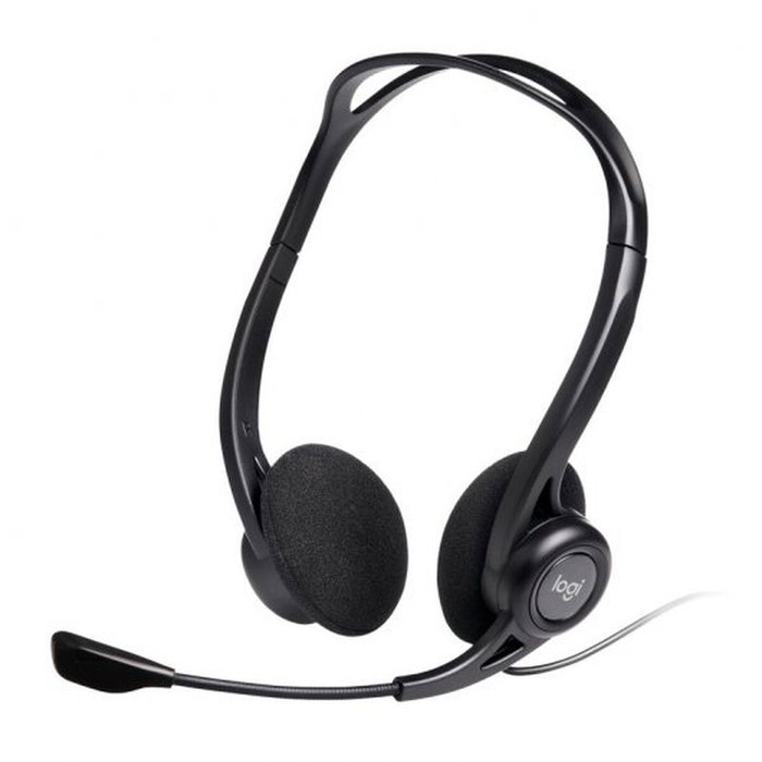 Logitech PC Headset 960 USB Negro, Supraaural, Alámbrico Logitech PC Headset 960 USB Negro, Supraaural, Alámbrico