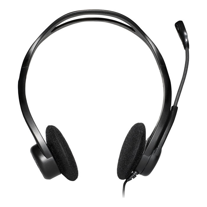 Logitech PC Headset 960 USB Negro, Supraaural, Alámbrico Logitech PC Headset 960 USB Negro, Supraaural, Alámbrico