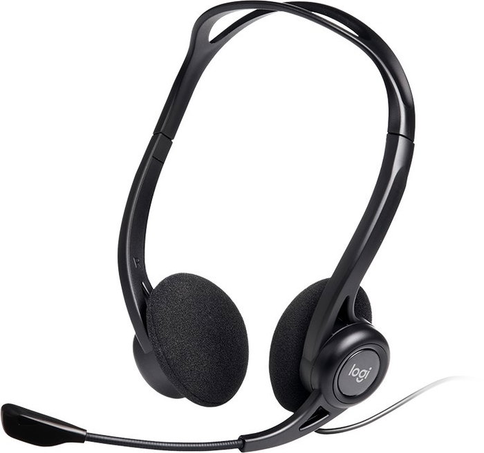 Logitech PC Headset 960 USB Negro, Supraaural, Alámbrico Logitech PC Headset 960 USB Negro, Supraaural, Alámbrico