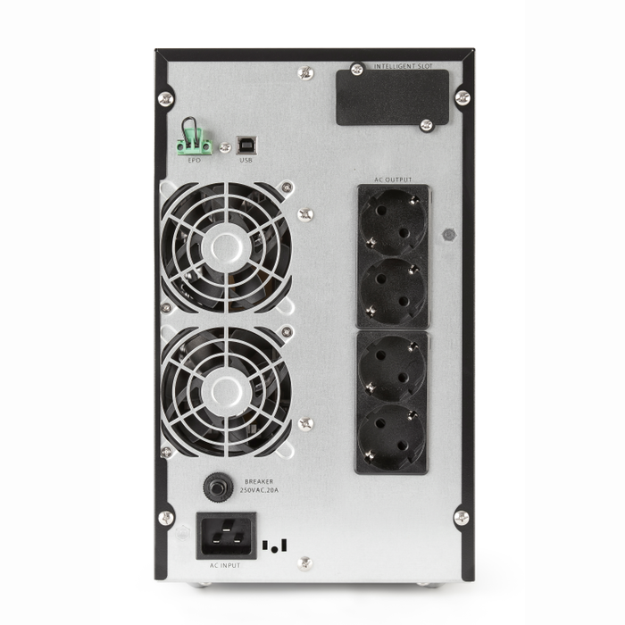 SALICRU SAI/UPS SLC-2000-TWIN PRO2 - 2000VA / 1800W - Online Doble Conversión, FP 0.9, Torre, LCD, USB, Modo ECO, Onda Sinusoidal