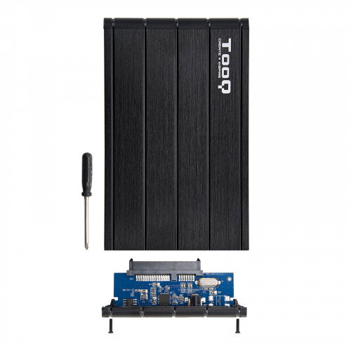 Tooq TQE-2530B Caja Externa para Disco Duro 2.5'' USB 3.1 Negra