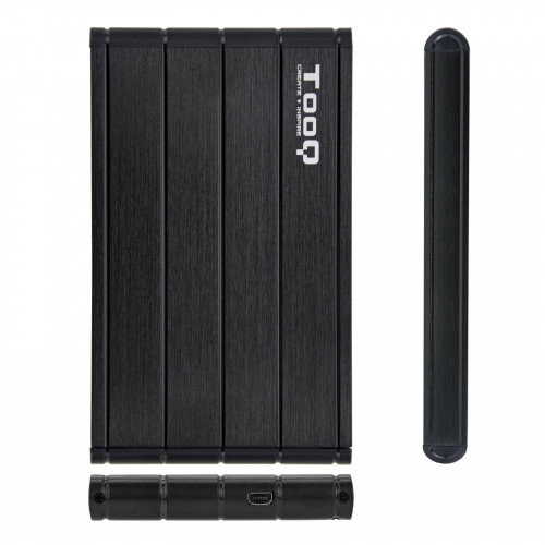Tooq TQE-2530B Caja Externa para Disco Duro 2.5'' USB 3.1 Negra