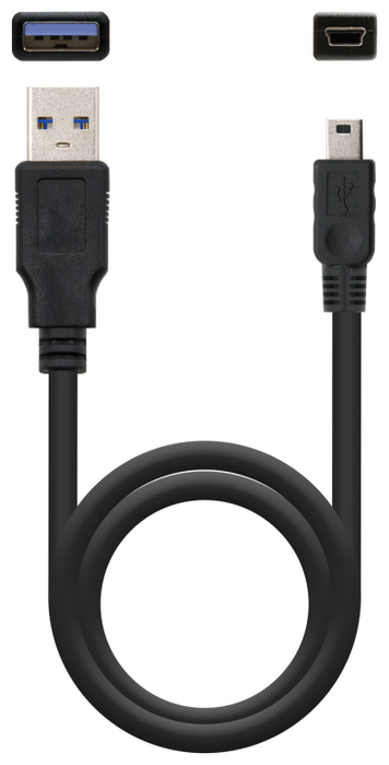 Tooq TQE-2530B Caja Externa para Disco Duro 2.5'' USB 3.1 Negra
