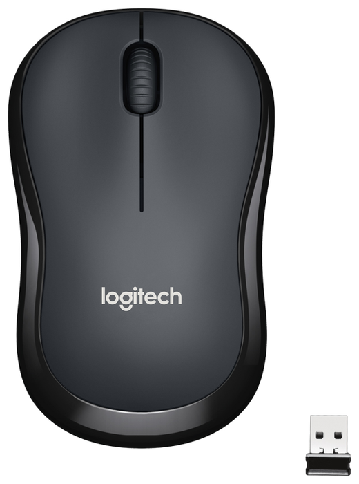 Logitech M220 Silent Ratón Inalámbrico Carbón vegetal