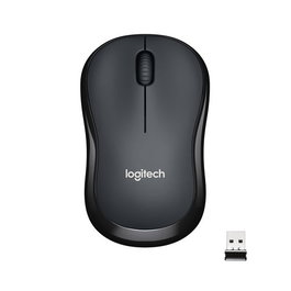 Logitech M220 Silent Ratón Inalámbrico Óptico 1000 DPI Negro Carbón - 910-004878