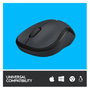 Logitech M220 Silent Ratón Inalámbrico Carbón vegetal
