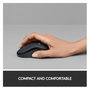 Logitech M220 Silent Ratón Inalámbrico Carbón vegetal