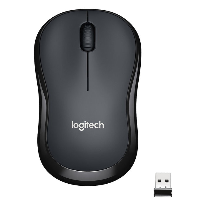 Logitech M220 Silent Ratón Inalámbrico Carbón vegetal