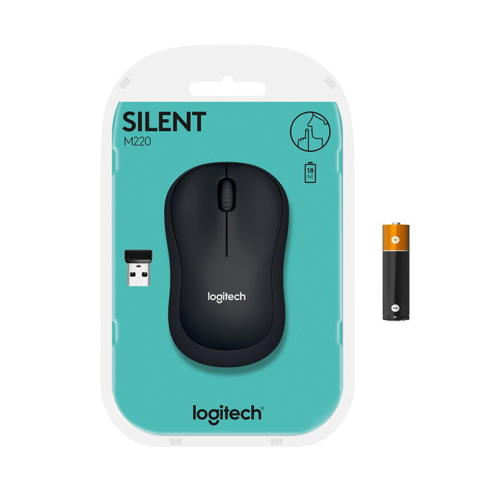Logitech M220 Silent Negro
