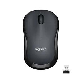 Logitech M220 Silent Ratón Inalámbrico Carbón vegetal
