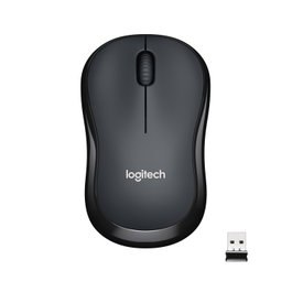 Logitech M220 Silent Ratón Inalámbrico Carbón vegetal