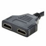Gembird DSP-2PH4-04 Cable HDMI 1 Macho a 2 Hembra Negro