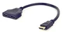 Gembird DSP-2PH4-04 Cable Divisor HDMI 1 a 2, Tipo A Macho a 2 Hembra, Negro, Envía Señal a 2 Pantallas