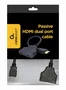 Gembird DSP-2PH4-04 Cable Divisor HDMI 1 a 2, Tipo A Macho a 2 Hembra, Negro, Envía Señal a 2 Pantallas