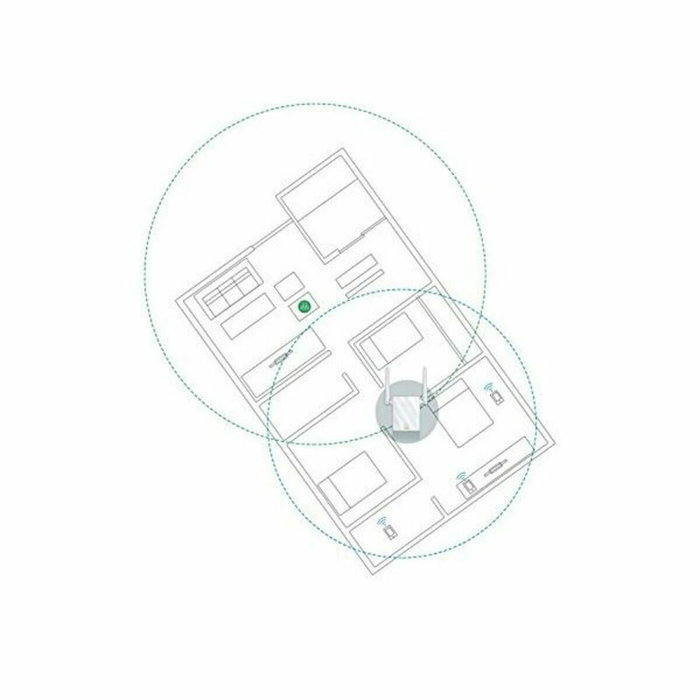 TP-Link TL-WA855RE Extensor de Cobertura Wi-Fi 300 Mbps Blanco