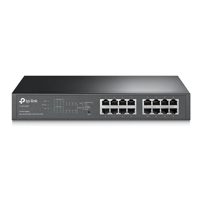 TP-Link TL-SG1016PE Switch Gigabit de 16 puertos con 8 puertos PoE+